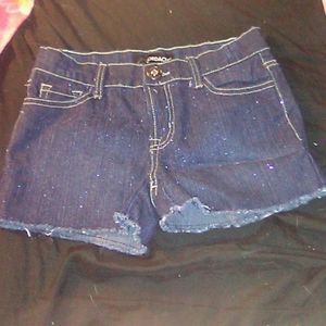Glittery shorts